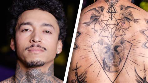 nyjah tattoos|nyjah huston tattoo gq.